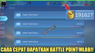 CARA CEPAT DAPATKAN BATTLE POINT MOBILE LEGENDS TERBARU 2021