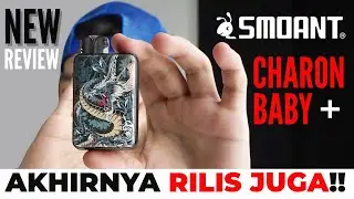 SMOANT CHARON BABY PLUS | POD AIO UKURAN POD SYSTEM  | REVIEW AND UNBOXING