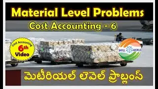 Cost Vide 6 Material Level Problems