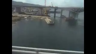 the Yenisei river (view from the train window)