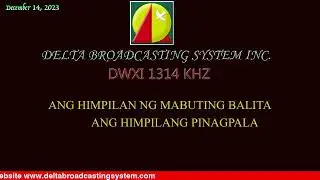 DWXI 1314 AM Live Streaming (Thursday - December 14, 2023) 