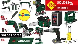 💚 Lidl Arrivage Parkside 💥 SUPER SOLDES 🍀 CATALOGUE -50% du 30/06/25 #lidl #parkside #catalogue