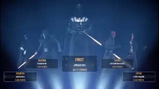 FIGHTING WITH LARGE GLOW STICKS!!! | STAR WARS BATTLEFRONT II - Multiplayer - Heros v. Villains #5