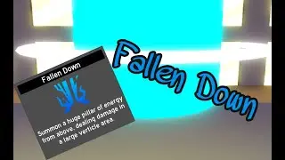 Fallen Down Power! | Anime Fighting Simulator