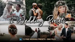 12 Wedding Presets - Lightroom Mobile Presets Free DNG