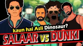 Salaar vs Dunki Spoof - ft. SRK, Prabhas and Prashanth neel