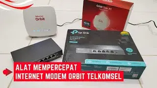 Alat Mempercepat Jaringan Wifi Modem Orbit Telkomsel Pakai Tp-Link Tl-R470t Load Balance Router