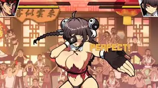 Waifu Fighter 2nd Opponent Fake Chun Li (Hentai Game - Flawless Fight, Clothing Damage)
