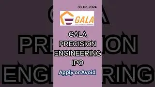 Gala Precision Engineering IPO Review #shorts #ipo