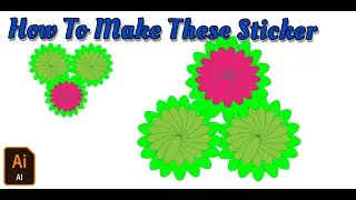 Learn How To Making The Stickers With Adobe AI For Animation