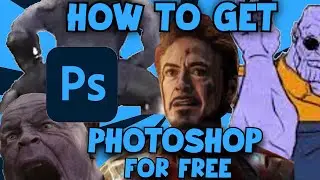 HOW TO GET PHOTOSHOP FOR FREE! (UPDATED)