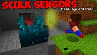 3 Sculk Sensor Doors you NEED in your Minecraft Base!