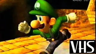 Super Smash Bros. Brawl (Nintendo Wii), but it's recorded on a VHS