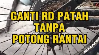 CARA GANTI RD TANPA POTONG RANTAI