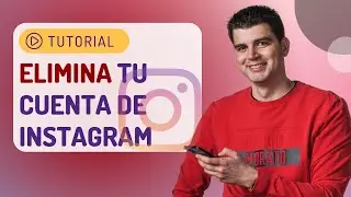 Cómo ELIMINAR una cuenta de INSTAGRAM para siempre o de forma temporal. (PC y Móvil)