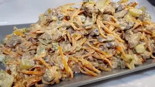 Salad only 4 products , Salads for the festive table 
