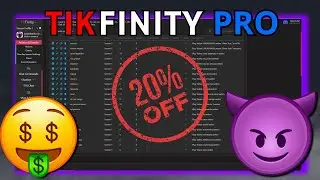 Como Tener Tikfinity Pro✅ Con Descuento Super Barato?💰 [Alternativas a Tikfinity Menciones]💡