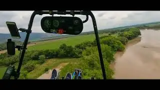 Quicksilver MX-II vuelo local Rio Cauca 