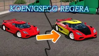 DESIGN FOR  KOENIGSEGG REGERA IN CAR PARKING MULTIPLAYER | GAMING ZONE #1kcreator #cpm