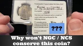 Why won't NGC / NCS conserve this coin? The Saga of the 1829 Bust Half Dollar continues...