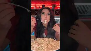 Eating 4 pounds of pasta in one sitting #food #shorts #eating #pasta