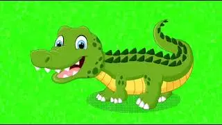 crocodile green screen