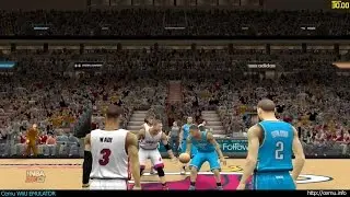 Cemu WiiU Emulator - NBA 2K13 ingame (Cemu 1.6.0)