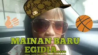 #airmancur #ikan #mainanbaru   Mainan baru si Egidia