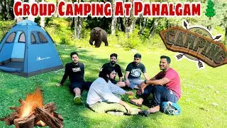 Khana Pakana He Nahi Ataa Kise Ko 😂 | Camping With Friends At Pahalgam 🌲