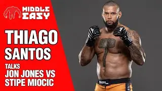 Thiago Santos backs Jon Jones to defeat Stipe Miocic, says fighting GOAT ‘made me better’