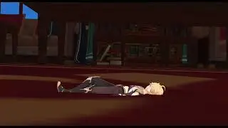 Barbara crushes barefoot 