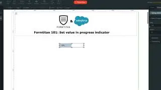 set default value in progess indicator