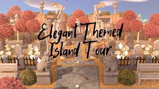 BEAUTIFUL ELEGANT THEMED 5 STAR ISLAND TOUR // ANIMAL CROSSING NEW HORIZONS