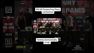 KSI vs Tommy Fury press conference