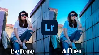 Colour grading using Lightroom.Photo editing and colour grading