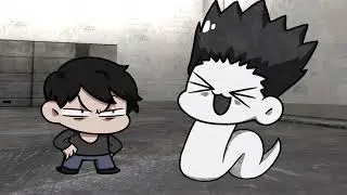 귀여운 '더 클래스룸' 애니메이션 [ SCP + Back rooms? Horror game 'The Classrooms' cute ver. animation ]