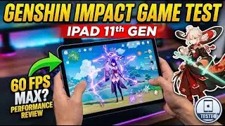 Genshin impact test | IPad a16 