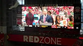 Adrian Wilson Ring of Honor Ceremony 9/27/15