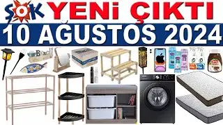 ŞOK 10 AĞUSTOS 2024 | AHŞAP RAF VE EV GEREÇLERİ | ŞOK AKTÜEL BU HAFTA | ŞOK MARKET İNDİRİMLERİ