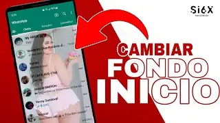 How to set a background on your WhatsApp home screen ✅️