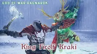 God of War Ragnarok - King Hrolf Kraki boss fight (GMGOW)
