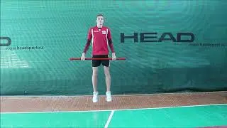 Прыжок в высоту с разбега способом 