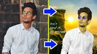 Photoshop Tutorial - How to Make Fantasy Look Photo by Anas Computer & Graphics - 2018