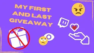 Why you shouldn't do a giveaway on Twitch