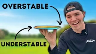 Will a Half Overstable & Half Understable Disc Fly Straight? (Split Stability Disc V2)