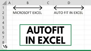 How to AutoFit Columns in Excel | AutoFit Cell Size
