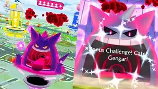 Omg!😯 Gigantamax *GENGAR* is so crazy...🤩 pokémon go.