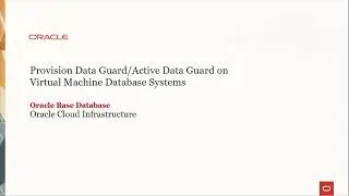 Data Guard Setup in OCI | High Availability Disaster Recovery