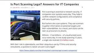 NCyTE: Introduction to network scanning with Nmap