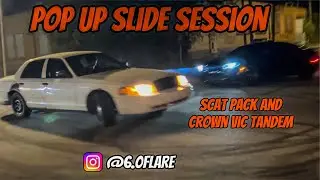 Private meet turns to slide session! #carvideos #carmeets #burnouts